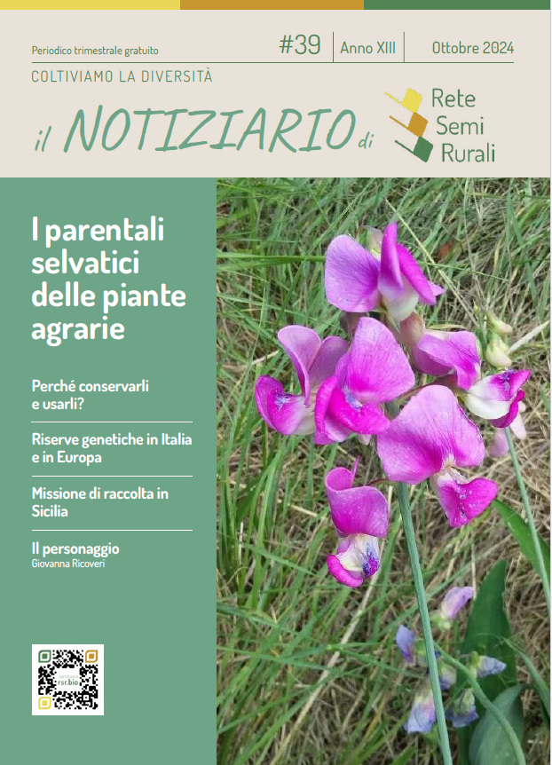 Crop Wild Relatives are featured in an Italian magazine